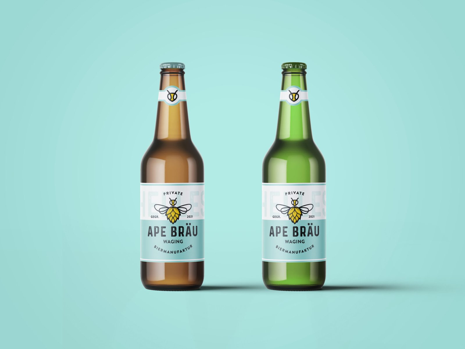 BIENENBIER_Bierflaschen